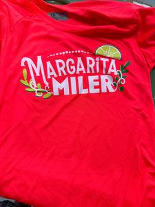 Margarita Miler Ladies tech tee s/s in Coral