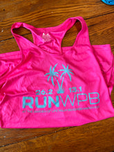 Load image into Gallery viewer, Ladies pink racerback tank
