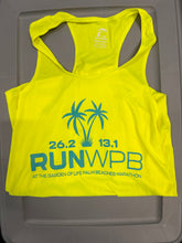 Load image into Gallery viewer, Ladies Yellow Racerback Tank
