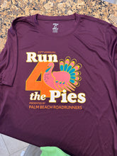 Load image into Gallery viewer, 2023 Run 4 Pies S/S Tech Tee- Unisex - Grape
