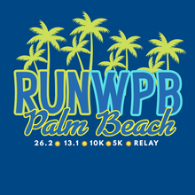 Load image into Gallery viewer, RUN WPB  in Ladies Racerback tank or Unisex Tech S/S Tee in 4 colors
