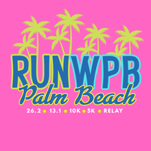 Load image into Gallery viewer, RUN WPB  in Ladies Racerback tank or Unisex Tech S/S Tee in 4 colors
