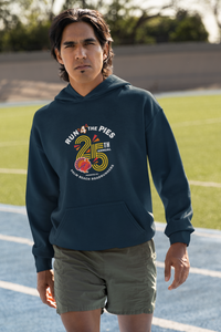 25th Anniversary Run 4 the Pies Hoodie in Charcoal