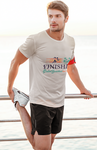 Finisher s/s tech tee in Unisex Silver