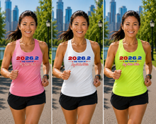 Load image into Gallery viewer, Ladies racerback tank (My 50th state)

