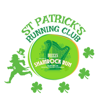 Load image into Gallery viewer, Shamrock Run unisex tech tee in white

