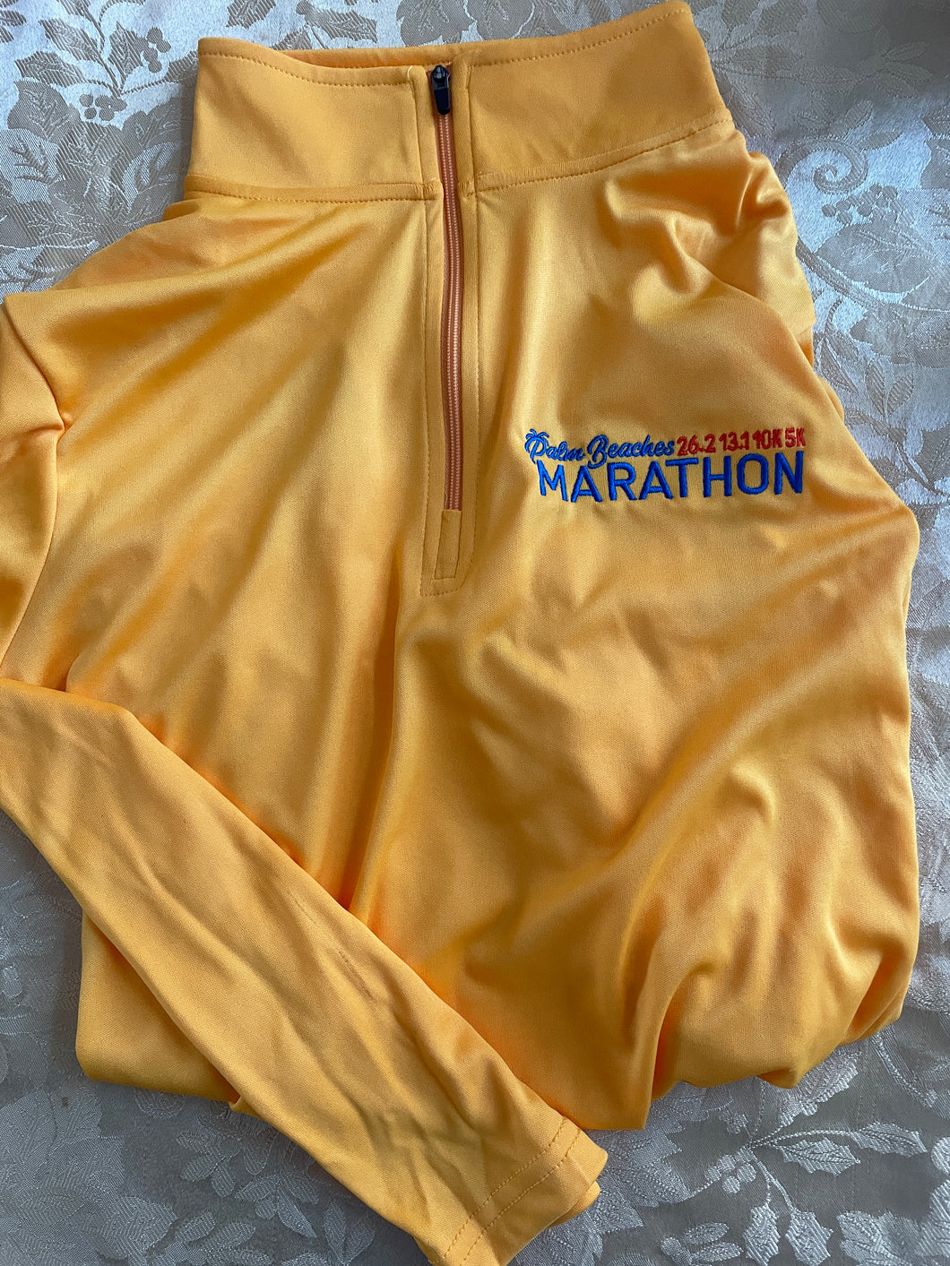 Ladies Jacket - Palm Beaches Marathon - gold